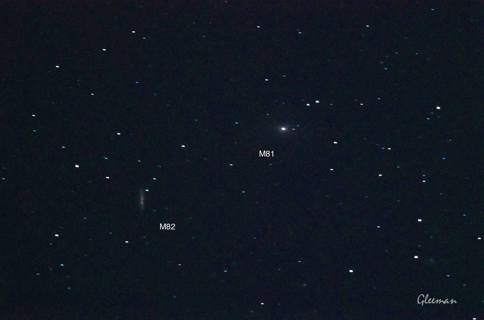 M81 & M82 / Pentax Pentax 75SDHF + 1.4XL + K5 ,O-GPS1 Astrotracer