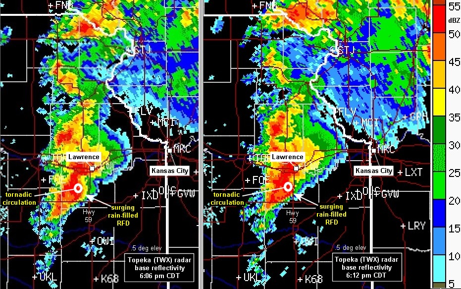 Jon Davies Severe Weather Notes A violent tornado close to home The