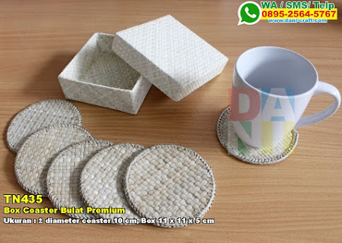 Box Coaster Bulat Premium