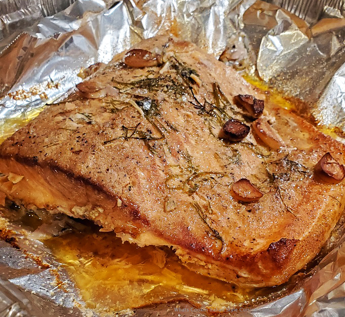 this is salmon done in an electric smoker