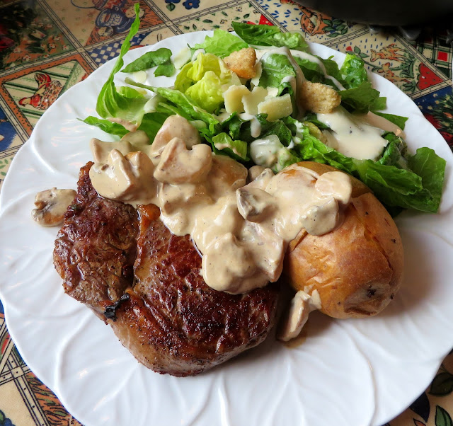 Garlic Butter Steak with a Creamy Mushroom Sauce The English Kitchen