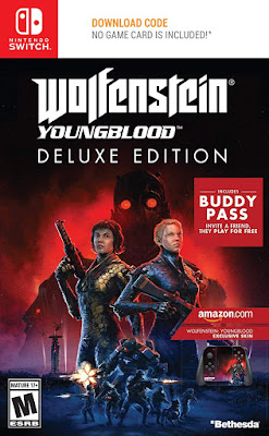 Wolfenstein Youngblood Game Cover Nintendo Switch Deluxe Edition