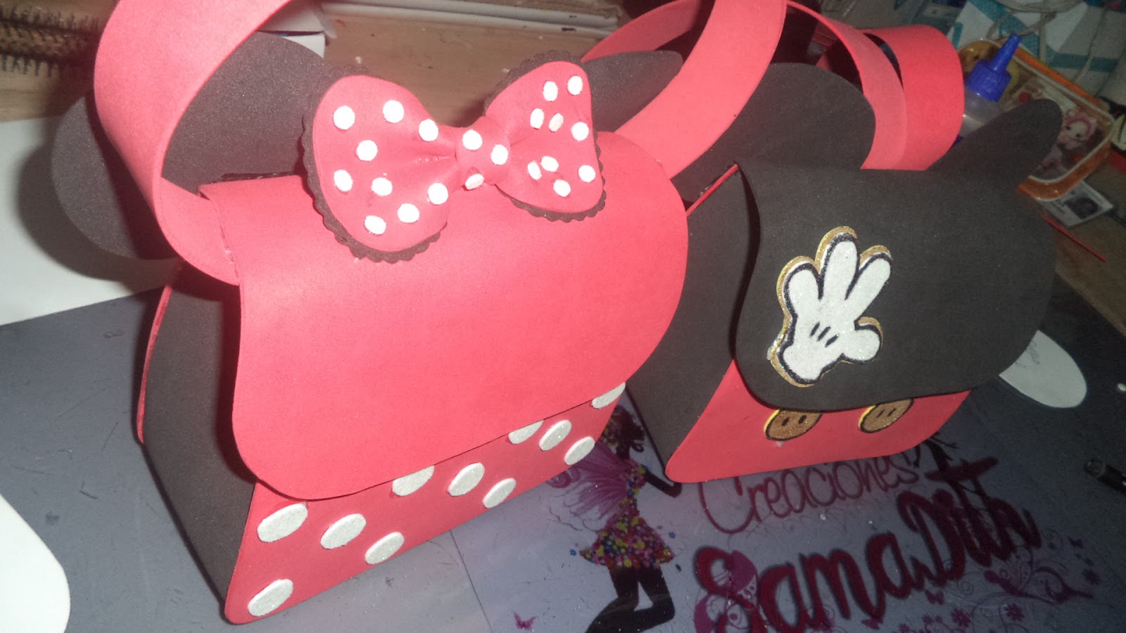 Creaciones Samadith Peru: ����✿MOCHILA Y CARTERA MICKEY / MINNIE MOUSE✿��✿ CREACIONES SAMADITH/DIY