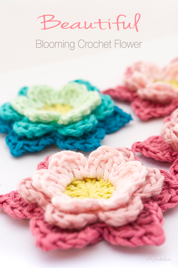 Blooming Flower from Annie Design Crochet design, made by Anabelia Craft Design Blooming Flower from Annie Design Crochet design, made by Anabelia Craft Design