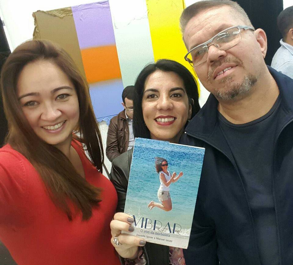 Tatiana, Carla Areias e Márcio Cirilo
