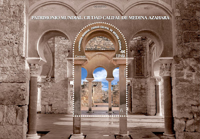 Filatelia - Patrimonio Mundial Medina Azahara - 2020 - Hoja bloque