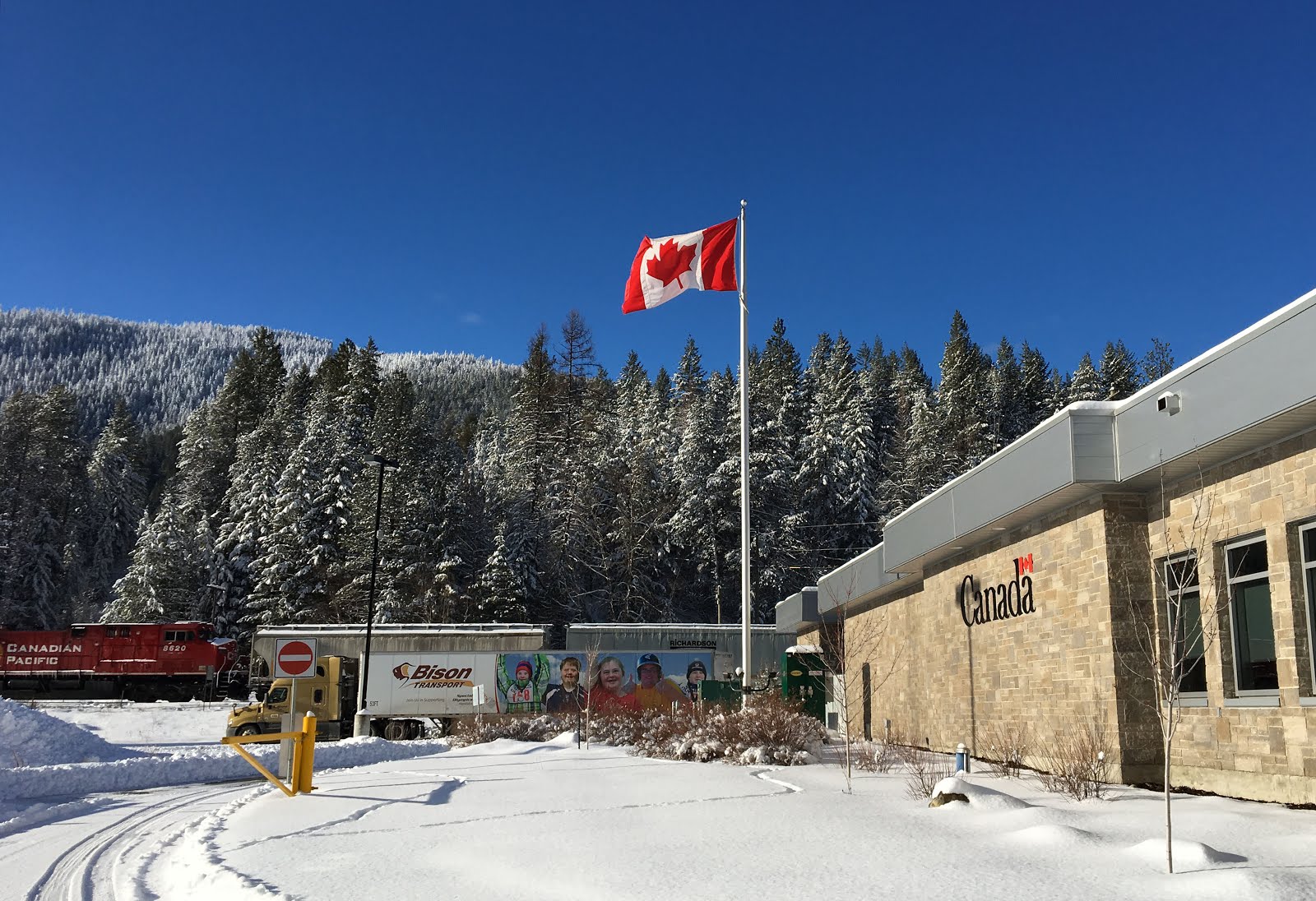 Lee's Random Ramblings Seattle to Alberta in Winter