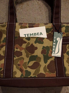TEMBEA TOTE BAG Small Size - Camo Spring/Summer 2015 SUNRISE MARKET