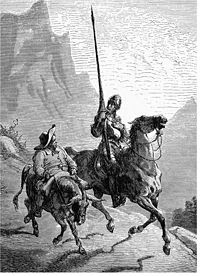 Cervantes y su hidalgo Don Quijote
