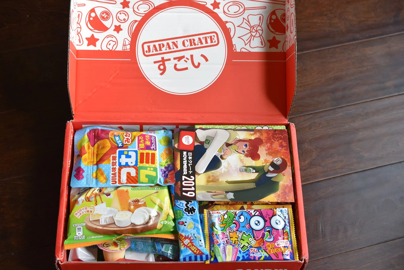 Video: Japan Crate November Snacks and Candy Box Review