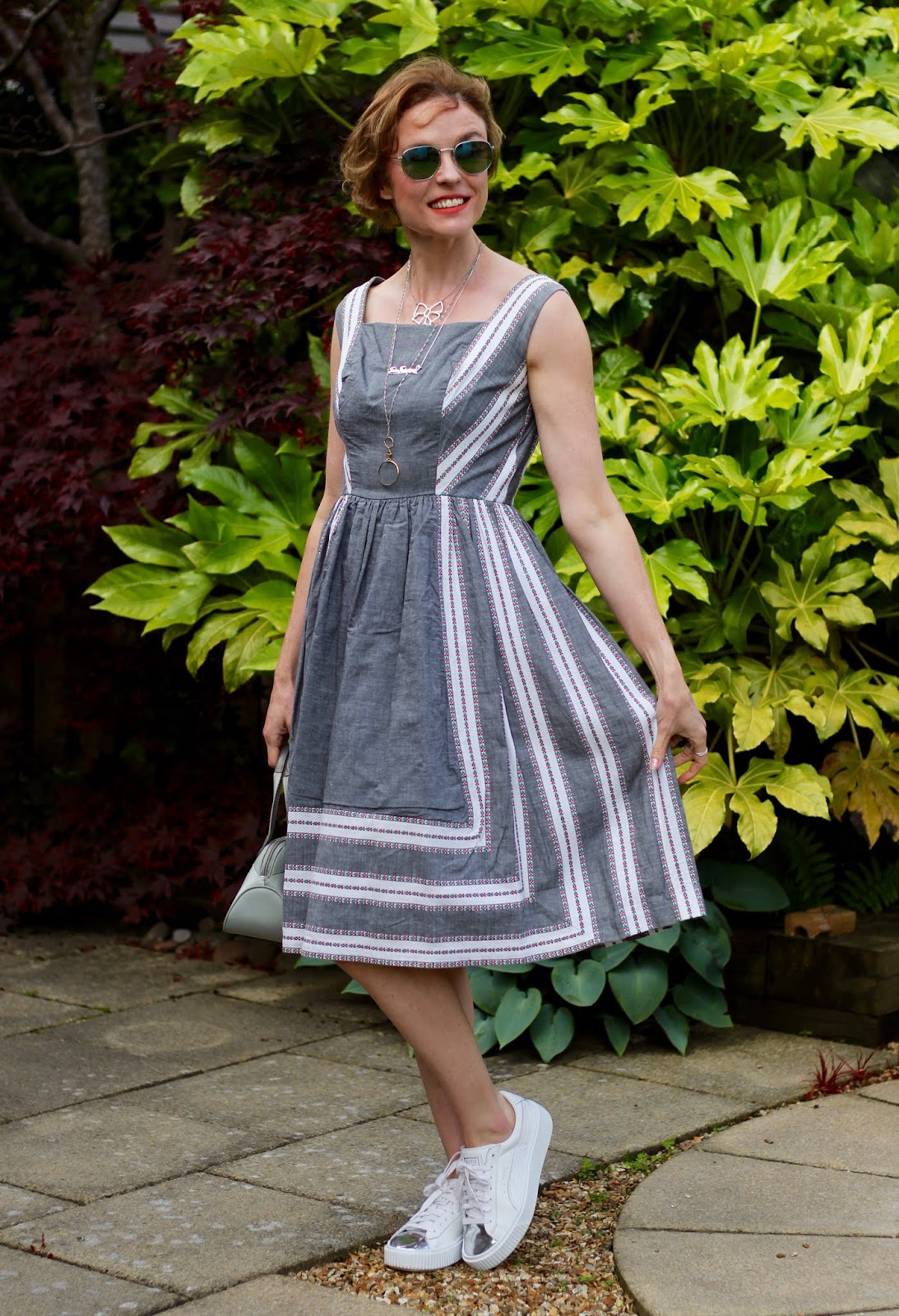 Vintage 1950s Summer Dress Outfit | Fake Fabulous