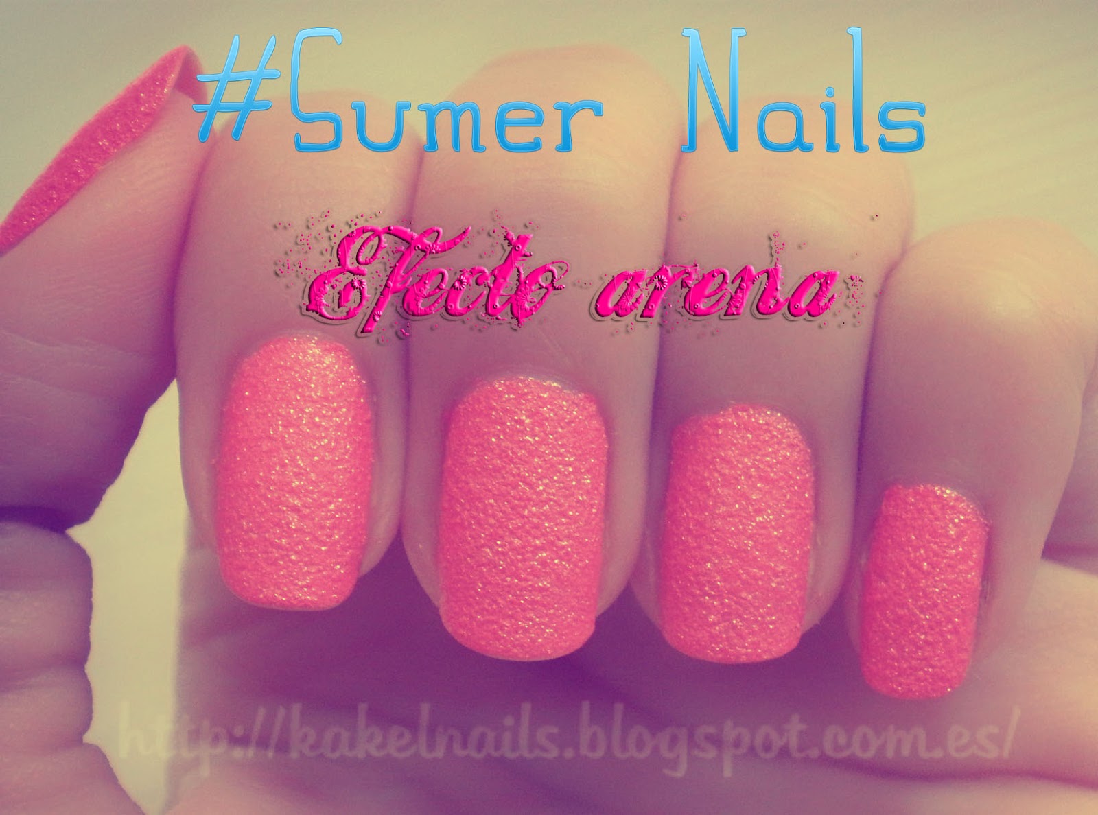 Reto Summer Nails Efecto Arena Raquel Nail's