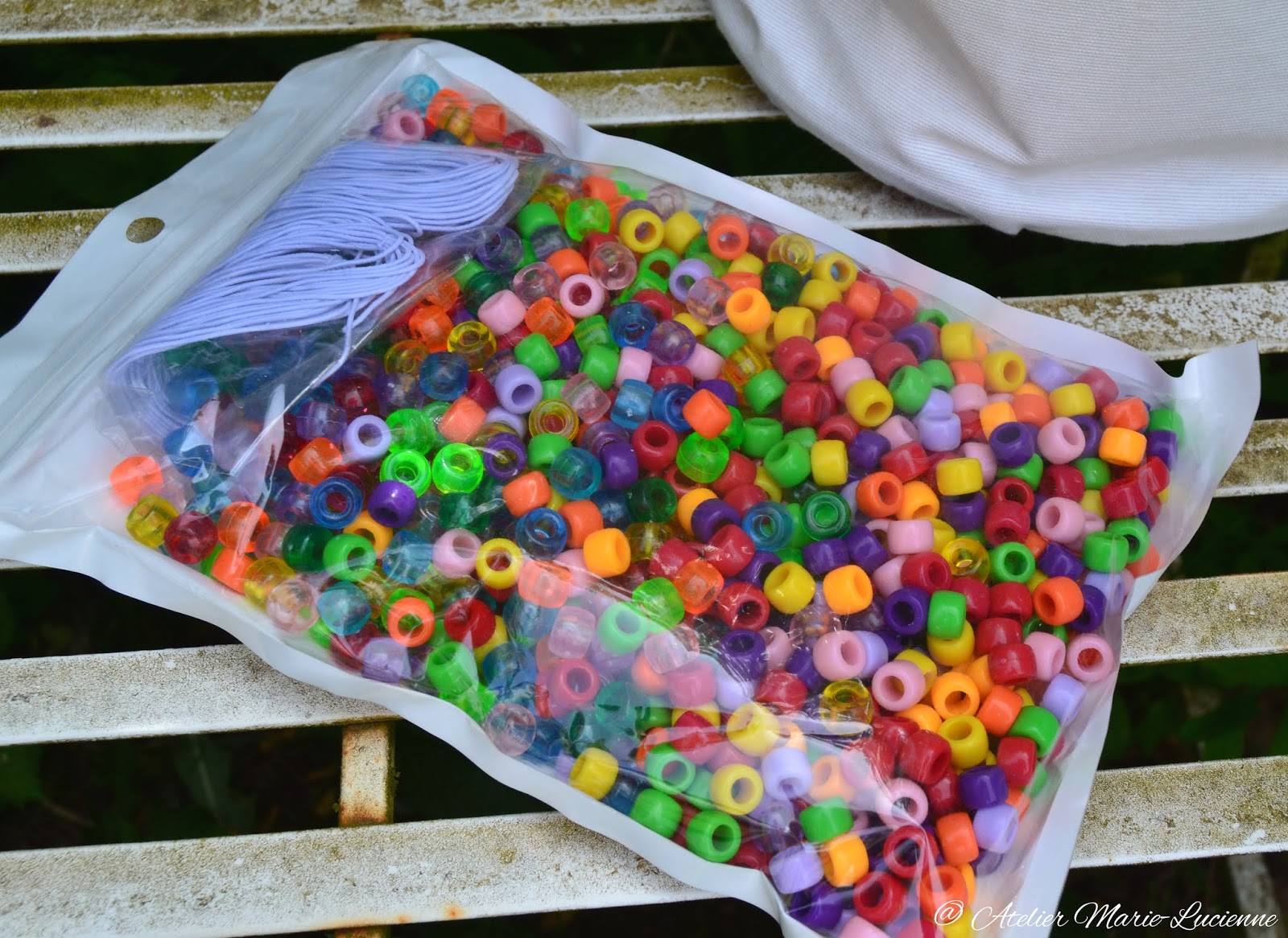 Beads Bag (with howto) Perlentasche (mit Anleitung)