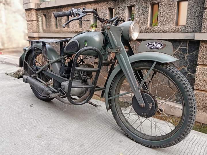 РњРѕС‚РѕС†РёРєР» DKW km200 1935 РіРѕРґ