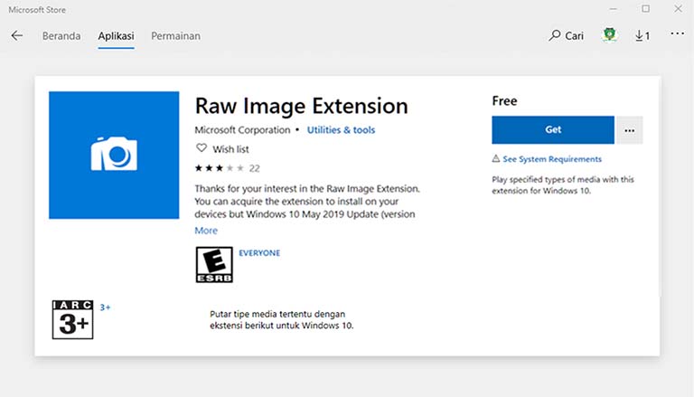 Cara Mudah Membuka File Gambar RAW Pada Windows 10 - Fajrinfo