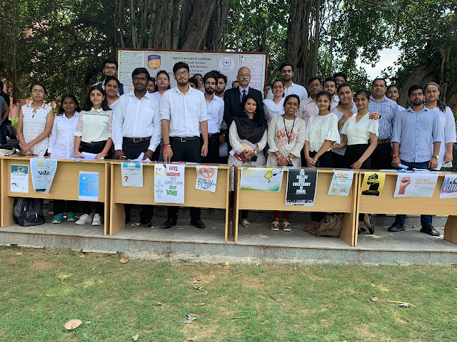 AMITY UNIVERSITY HARYANA - VOTING RIGHTS: BALLOT IS STRONGER THAN THE BULLET AMITY UNIVERSITY HARYANA - VOTING RIGHTS: BALLOT IS STRONGER THAN THE BULLET