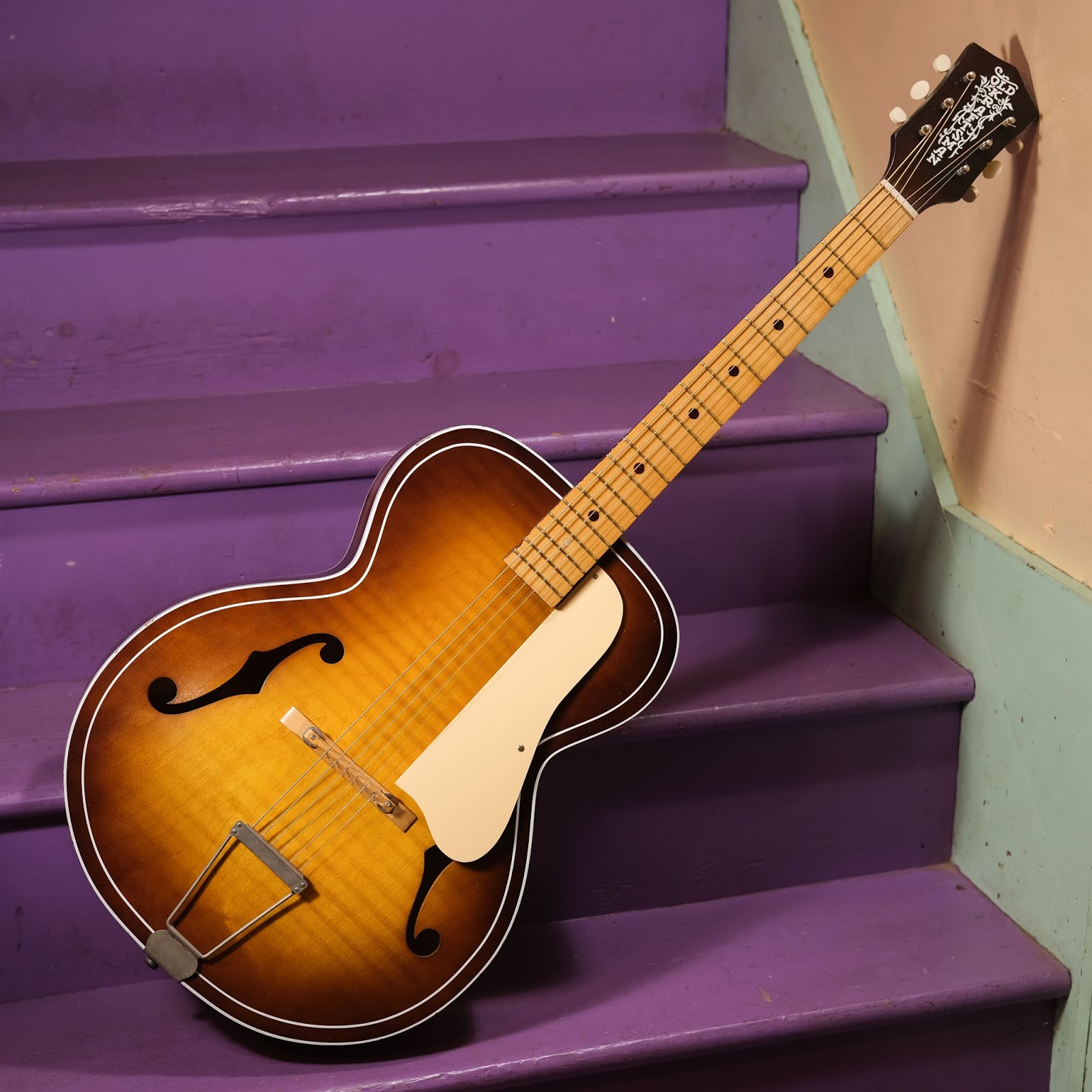 1960s Kaymade Old Kraftsman Archtop Guitar (Sunburst)