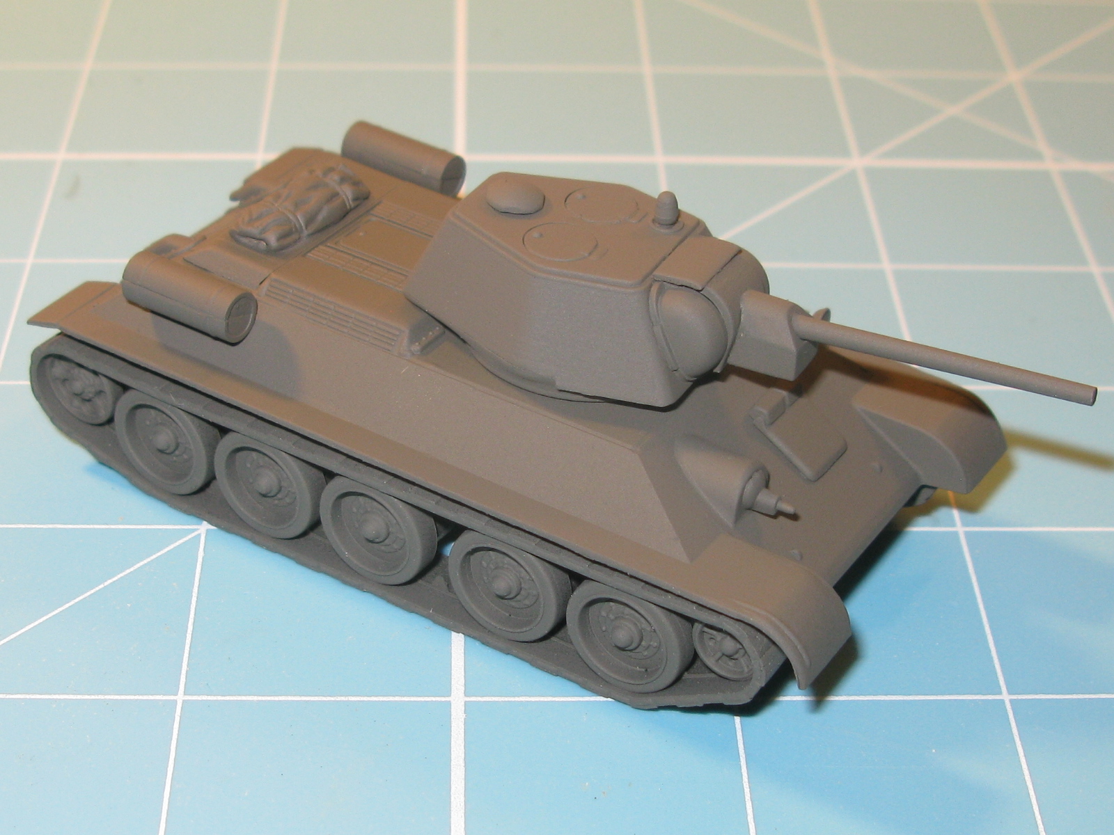 Jim's Wargames Workbench: What a Tanker! Armourfast T34/76