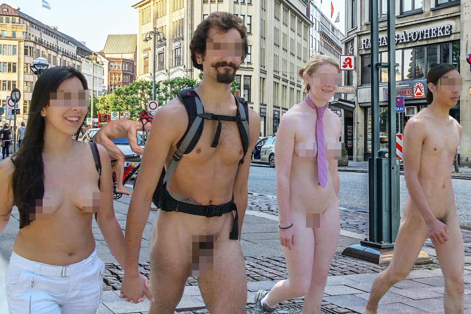 Hitzewelle: Regierung setzt Strafen für öffentliche Nacktheit vorübergehend...