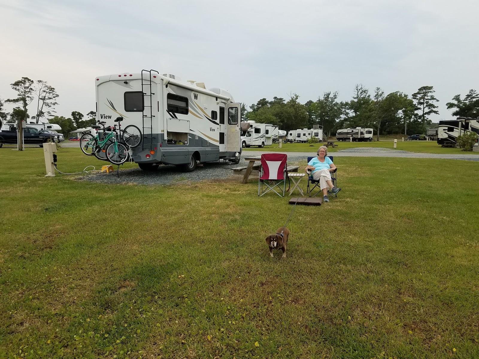 goldenshoe RV trip Reaching the Outer Banks