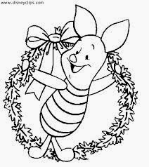 Disney Christmas Coloring Pages 6