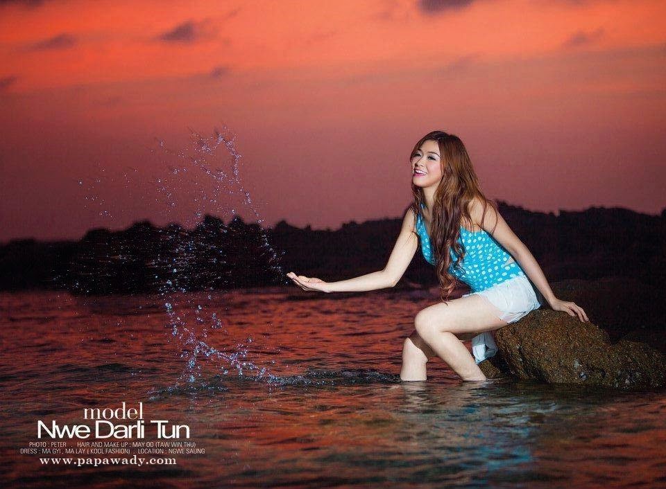 Nwe Darli Tun -The Beach and The Beauty Collection Album (2)