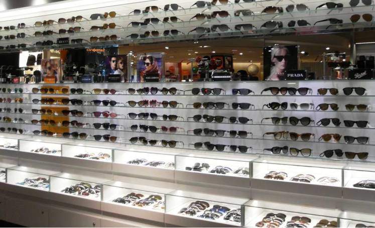 Loja de óculos Sunglass Hut em Miami | Dicas da Flórida: Orlando e Miami