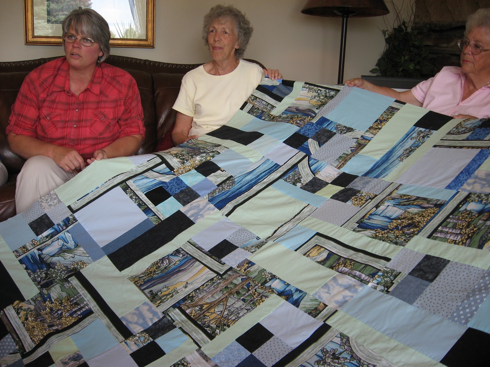 Creative Chicks Quilt Club Challenge Quilt 1