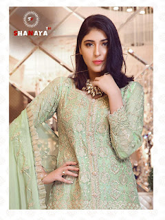 Shanaya Fashion  Rose Blossom Georgette Pakistani Suits Collection In Wholesale Rate