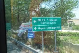 NLEX super highway from Quezon City to Baguio.