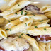 Creamy Sausage Alfredo with Penne Pasta