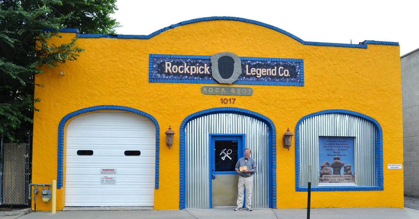 The Crystal Barista Rock Shops in Utah