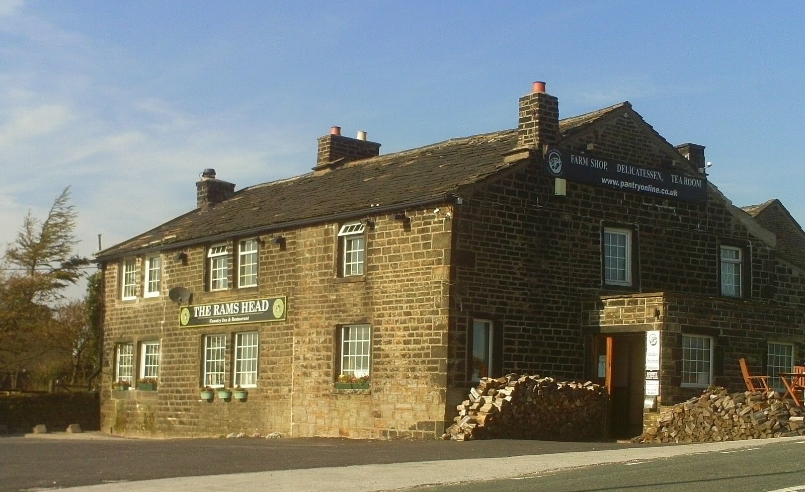 Ups and Downs The Rams Head Inn, Denshaw