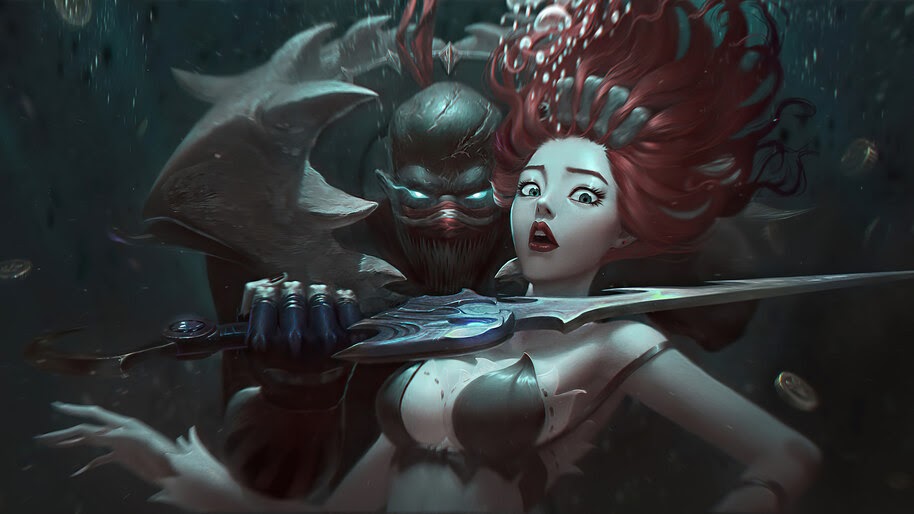 LoL, Pyke, Miss Fortune, 4K, #5.2788