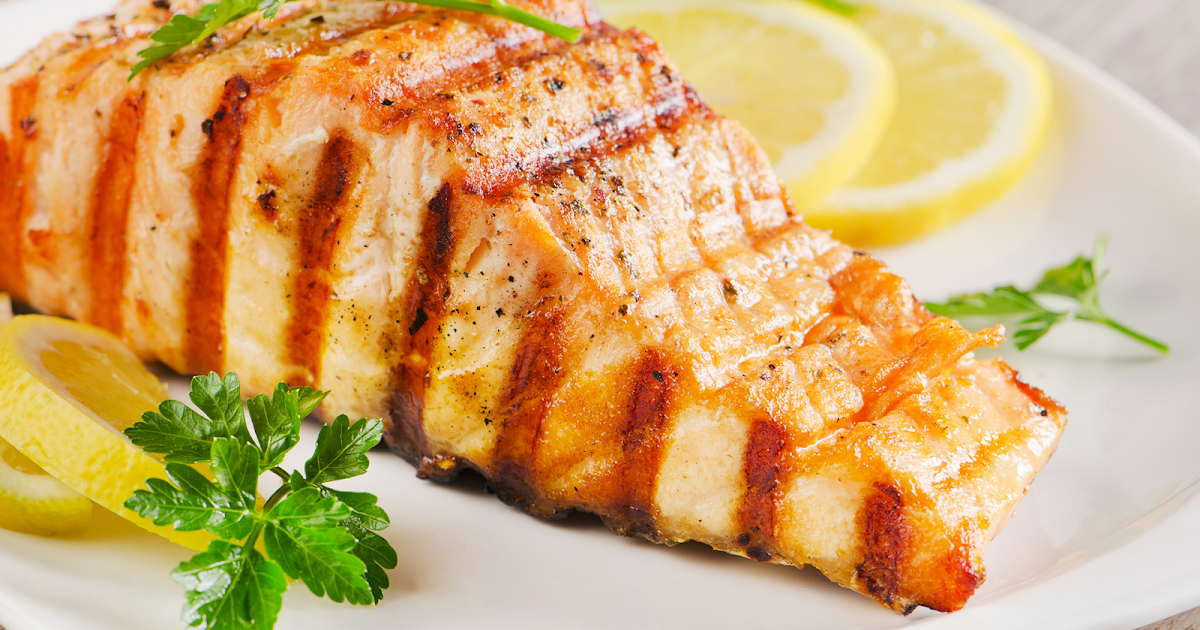 Kaya & Butter Resepi Salmon Grill Bersama Sos Lemon