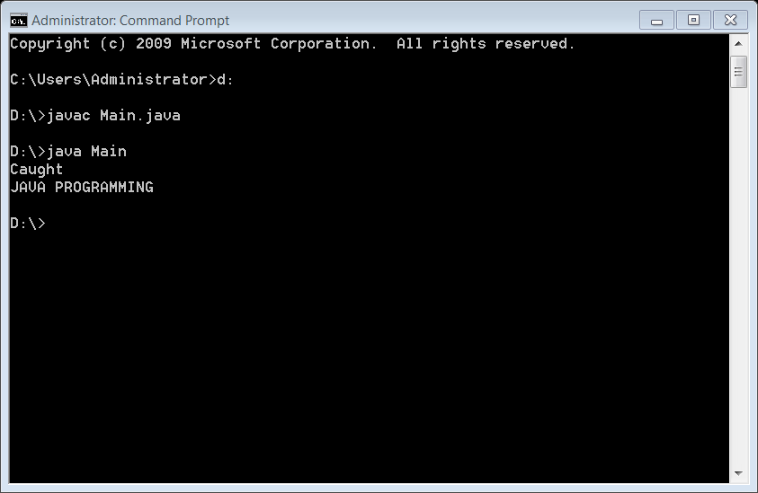Define an exception called ‘NotMatchexception’ that is thrown when a