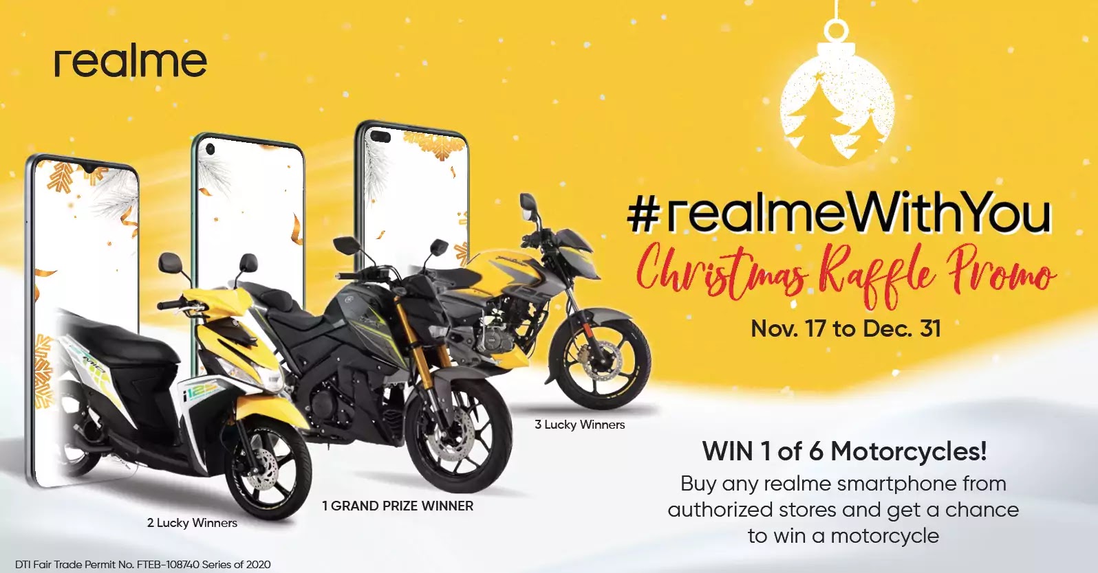 #realmeWithYou Christmas Raffle Promo #realmeWithYou Christmas Raffle Promo