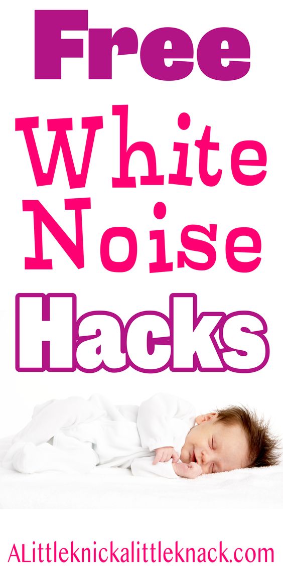 Baby Sleep Treatment How to make a baby sleep through noise