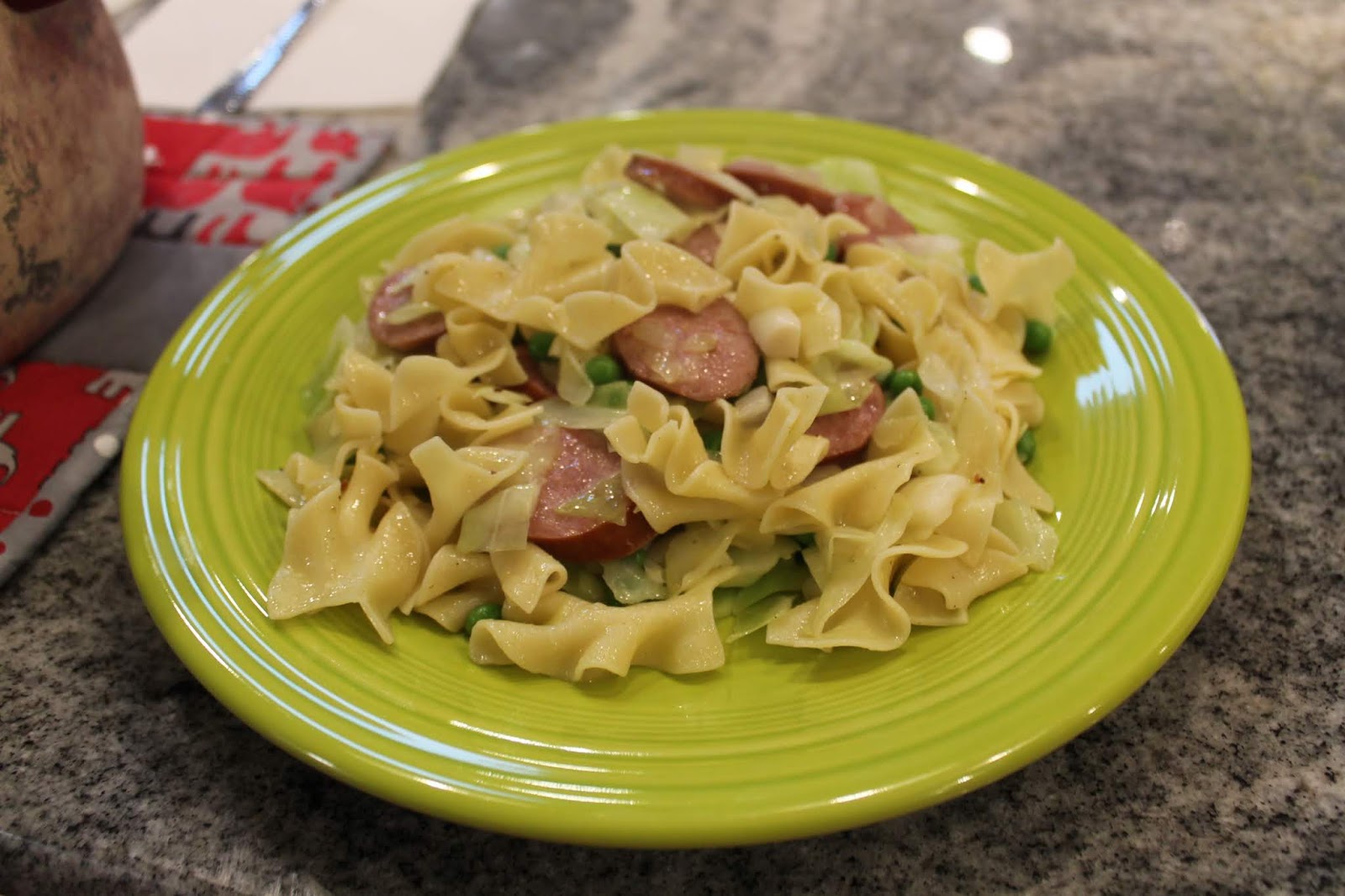 Dinner with the Grobmyers Cabbage and Noodles
