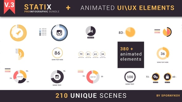 UI/UX Infographic Animation - After Effects Template
