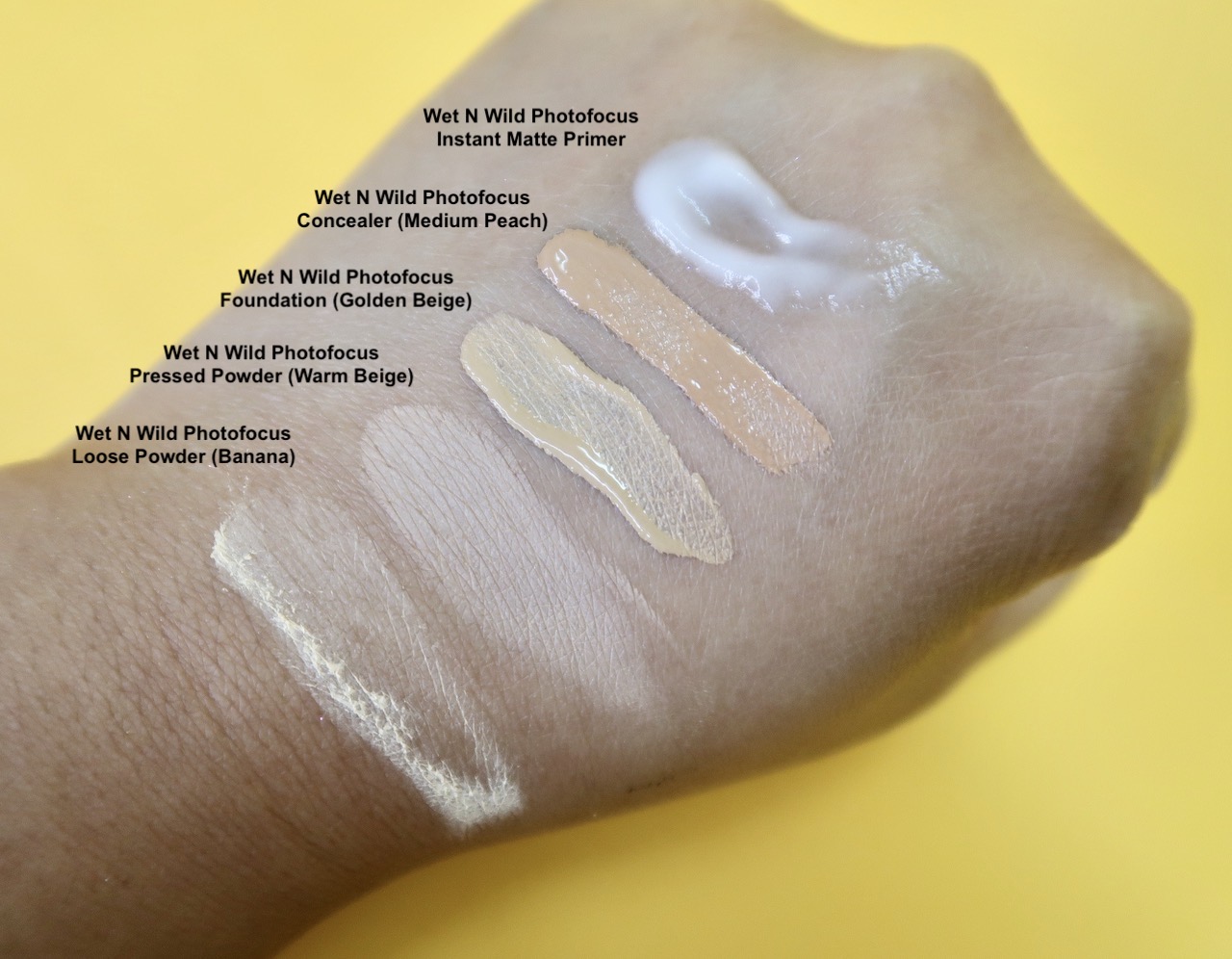 Wet N Wild Photo Focus Collection Best Foundation and Face Base