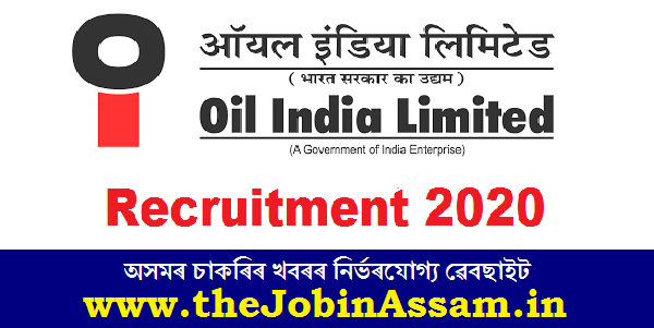 Oil India Limited Recruitment 2020: Apply For Consultant (Gas Lift Optimization) Post