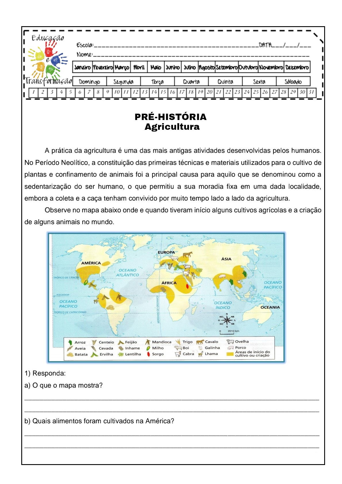 Atividades Sobre Agricultura 4 Ano EDULEARN Atividades Sobre Agricultura 4 Ano EDULEARN