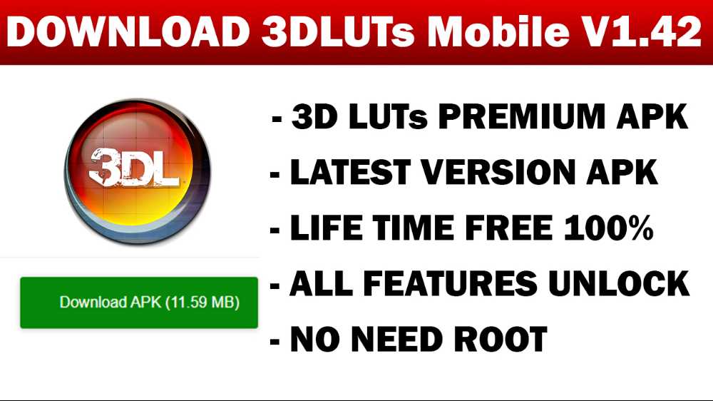 3D LUTs Mobile Pro MOD APK V1 42 Pro Unlocked Free Download 3D LUTs Mobile Pro MOD APK V1 42 Pro Unlocked Free Download