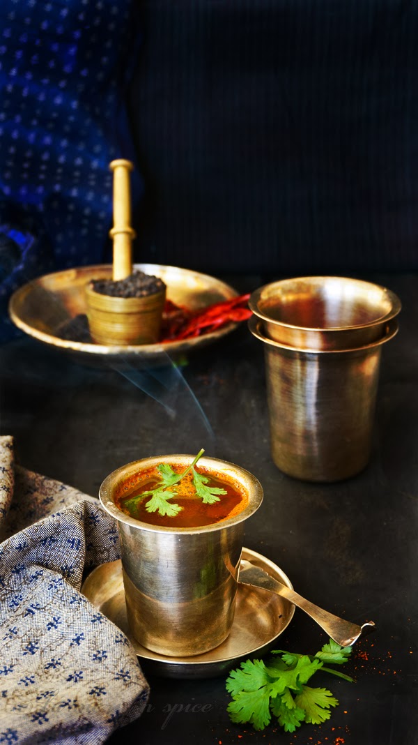 Turmeric n spice: Pepper Rasam / Clear soup for the flu season