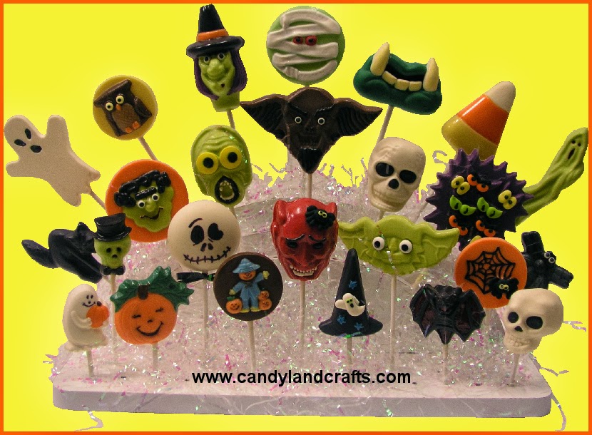 Candyland Crafts Blog Lots of Halloween Lollipops