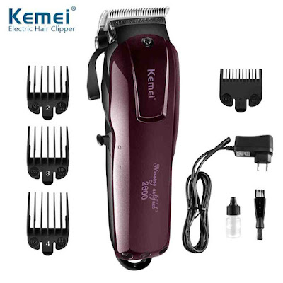 Kemei KM-2600 Hair Clipper Rekomendasi Merk Alat Cukur Rambut Terbaik