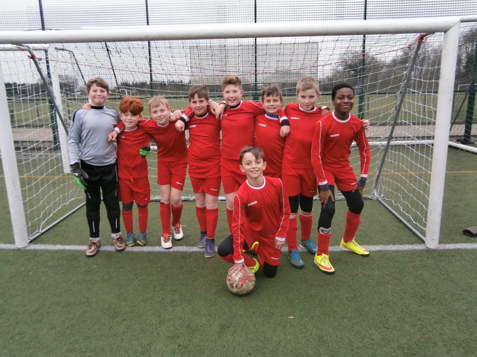 Sports Blog A Team football match v St Columbas