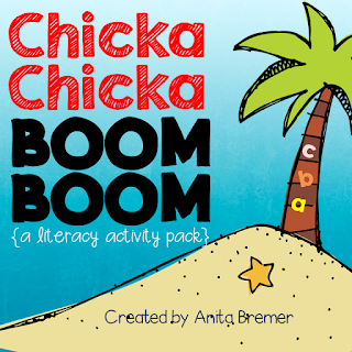 Chicka Chicka Boom Boom themed activities for Kindergarten