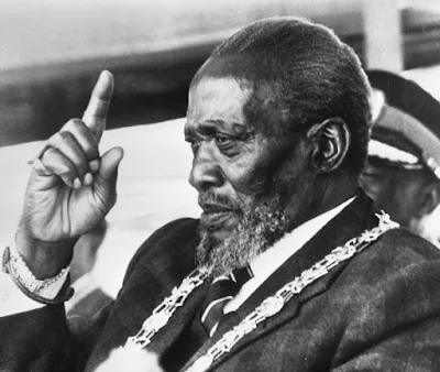 Jomo Kenyatta was a Kenyan statesman and the dominant figure in the development of African nationalism in East Africa